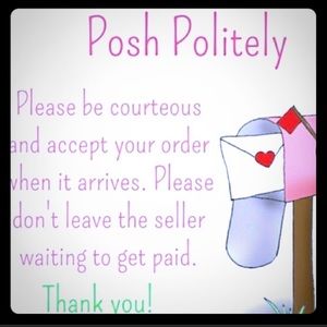 Please accept your package once it’s received and inspected. Thank you kindly :)